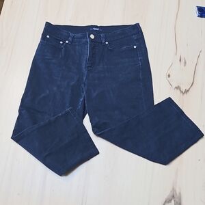 Chaps Denim Navy Capri Jeans sz. 6 Nautical Summer